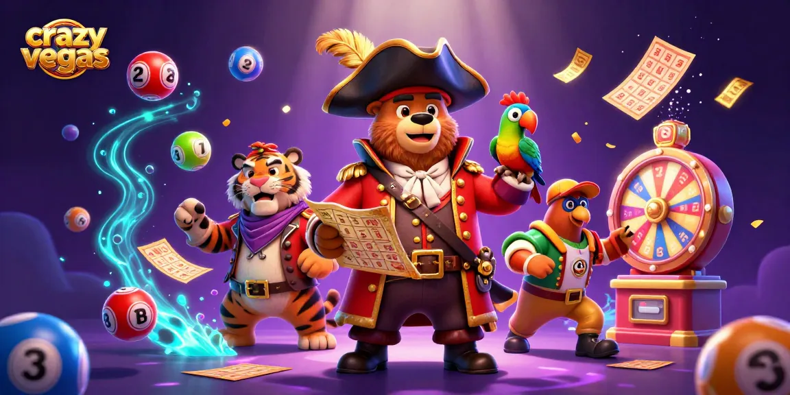 Win big at crazyvegas with illustrated casino adventures featuring vibrant prizes and engaging characters.